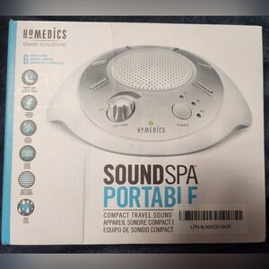HOMEDICS, SOUND SOS PORTABLE, NEW